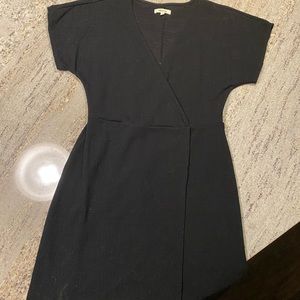 Black Madewell Wrap Dress
